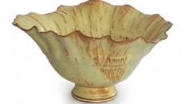 photo of large flower shaped servish dish