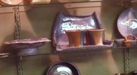 photo of Jacqueline's work in a gallery