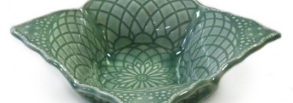 Square Lace Bowl