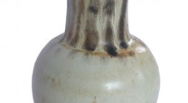 photo of wheel thrown vase